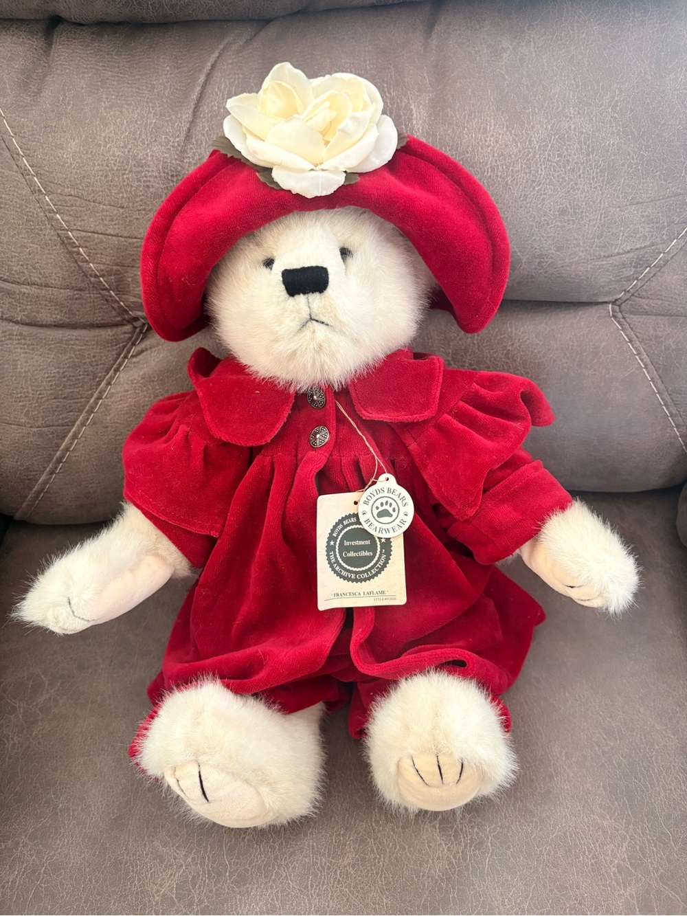 Boyds Bears The Archive Collection plush Francesca Laflame New